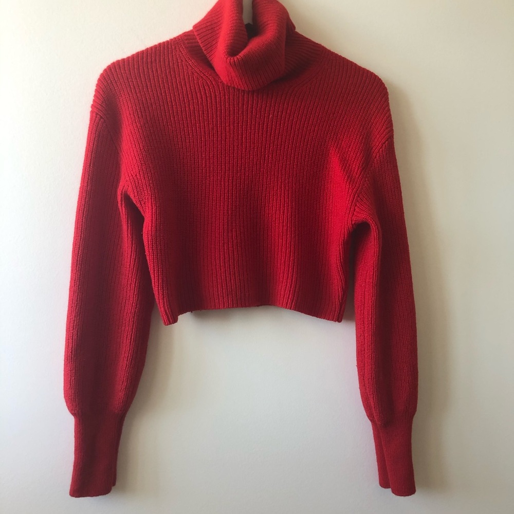 ARITZIA Wilfred Rebecca Ribbed Wool Sweater